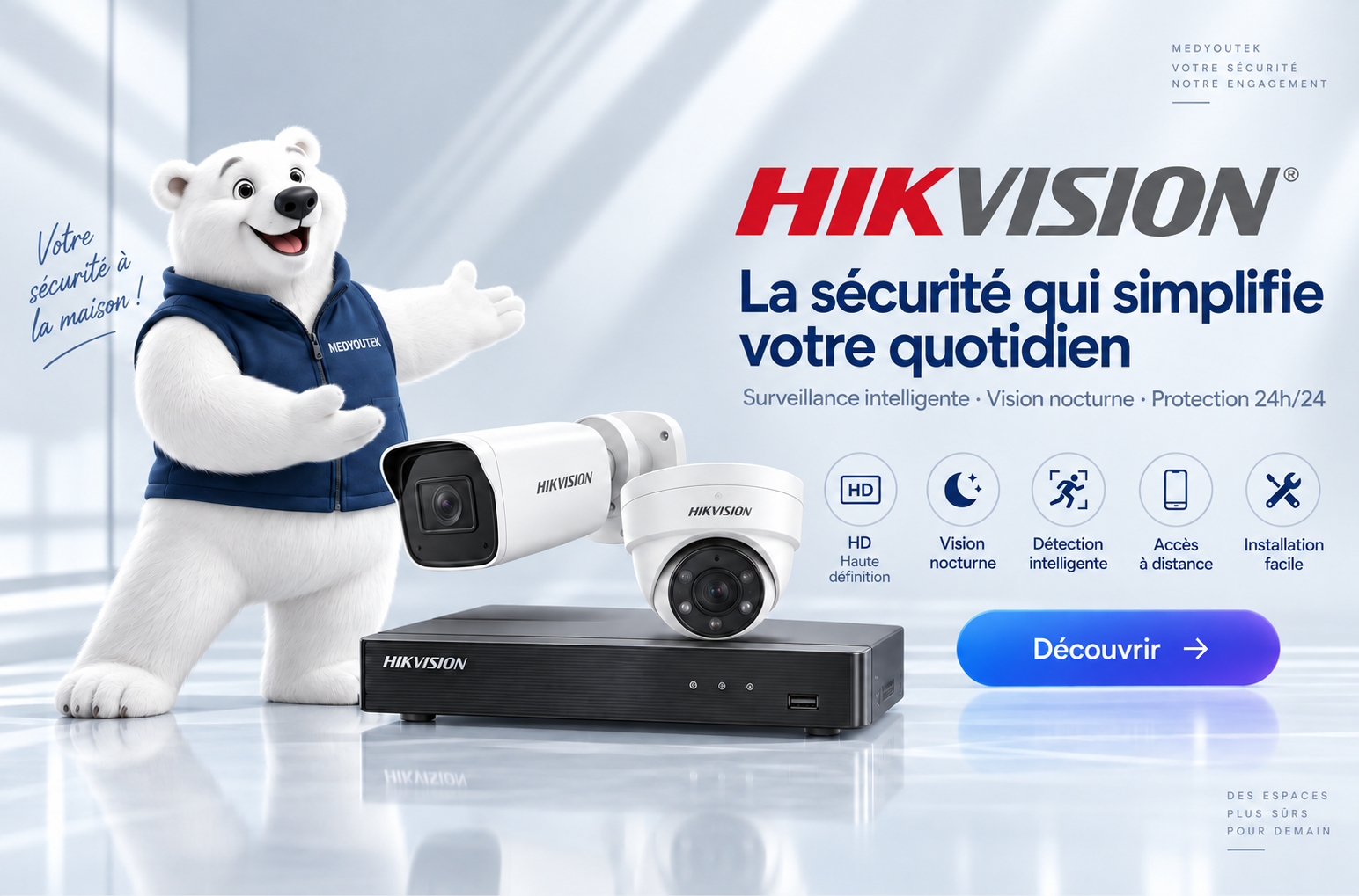 Caméras Hikvision